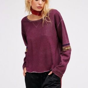 Free People Harper Embellished Sweatshirt